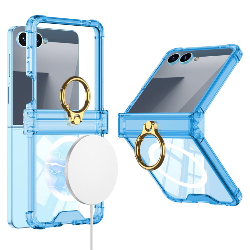 Coque Samsung Galaxy Z Flip 7 Magnétique avec Support-Anneau