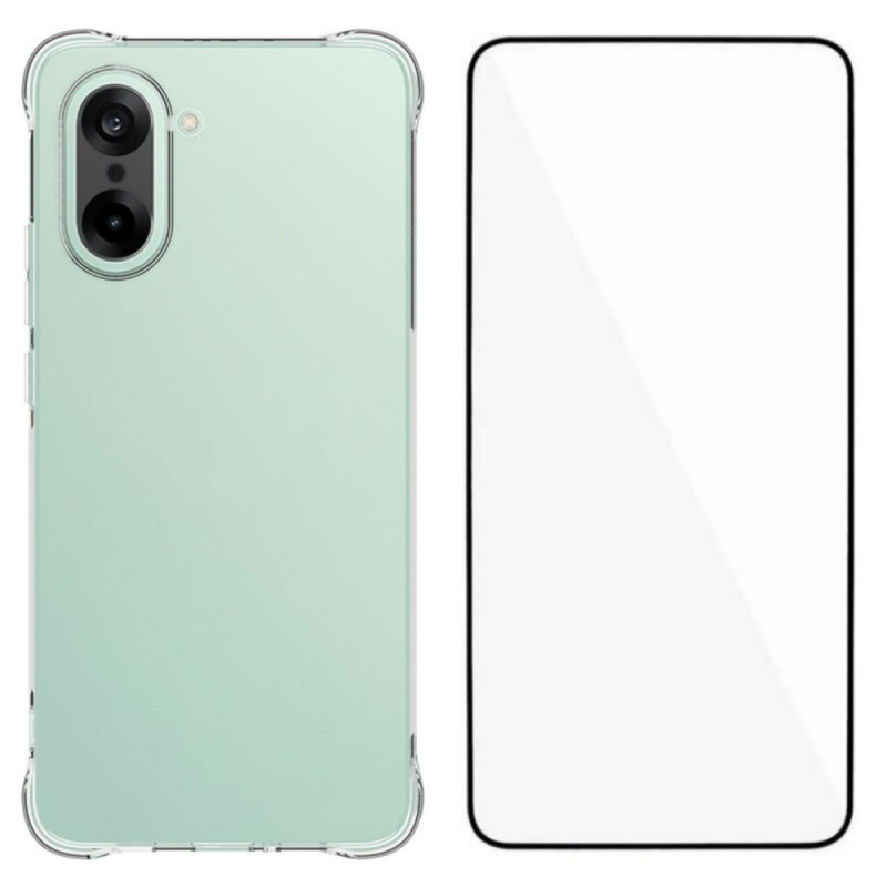 Coque OnePlus Nord CE 5 Transparente Renforcée avec Protecteur Écran
