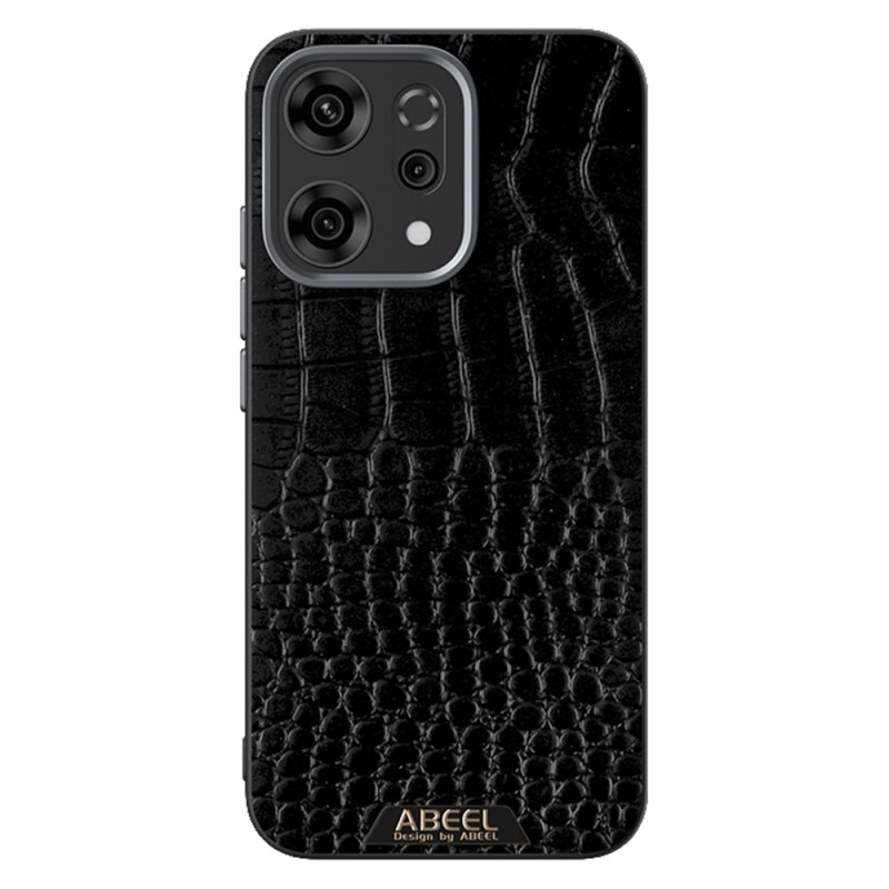 Coque Oppo Reno 14 5G Compatible MagSafe Texture Crocodile ABEEL
