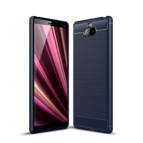 Coque Sony Xperia 10 Plus Fibre Carbone Brossée