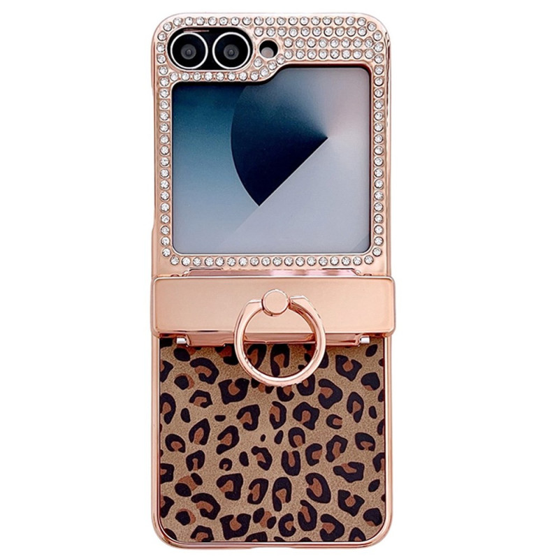 Coque Samsung Galaxy Z Flip 7 FE / Z Flip 6 Design Léopard