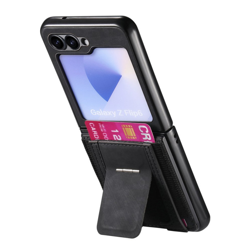 Coque Samsung Galaxy Z Flip 7 FE / Z Flip 6 Support et Porte-Cartes