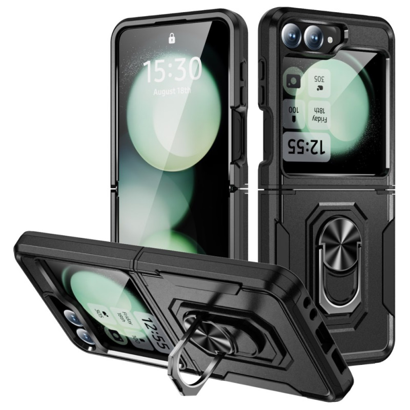 Coque Samsung Galaxy Z Flip 7 FE / Z Flip 6 Robuste avec Anneau-Support