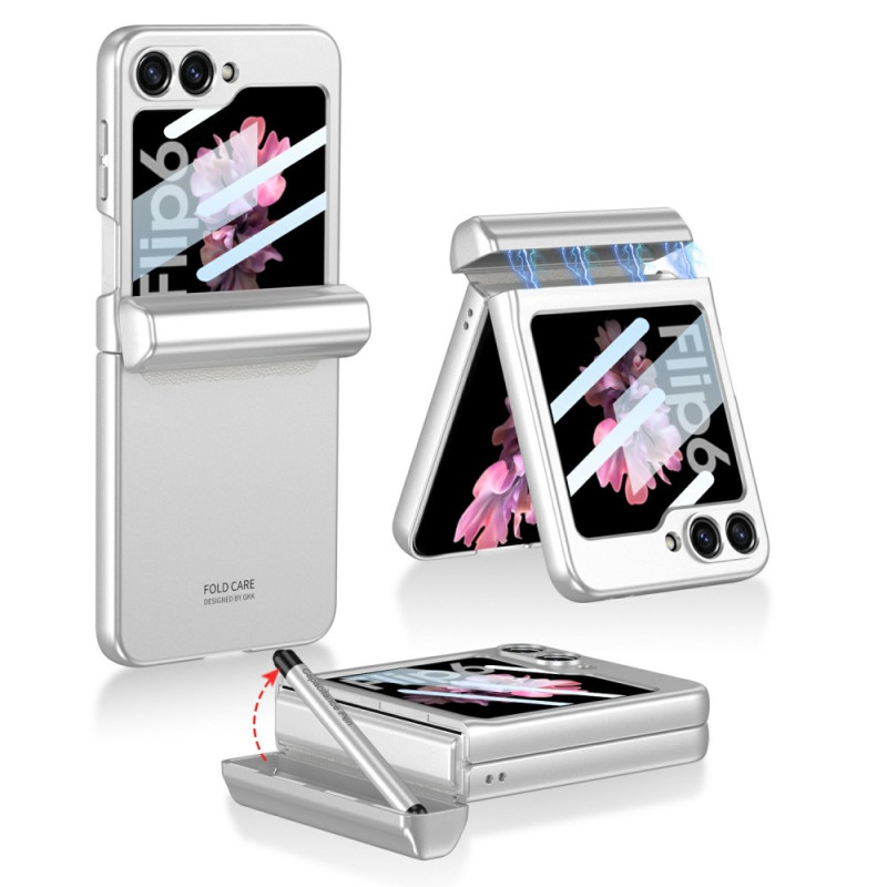 Coque Samsung Galaxy Z Flip 7 FE / Z Flip 6 Stylet et Charnière Magnétique