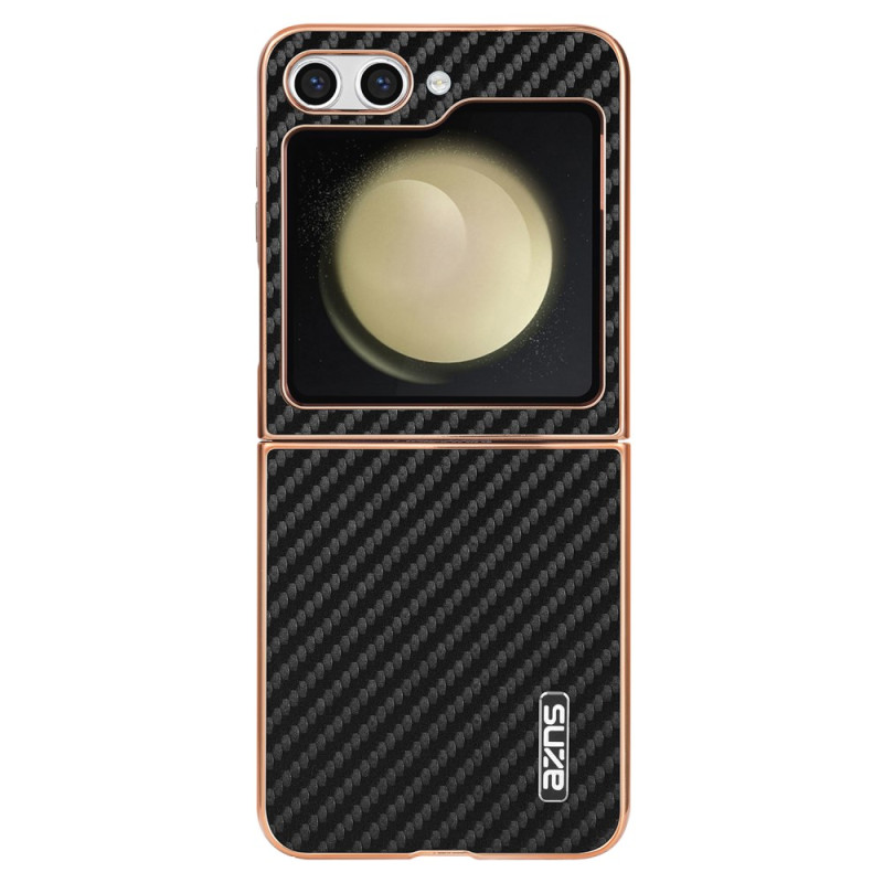 Coque Samsung Galaxy Z Flip 7 FE / Z Flip 6 Fibre Carbone AZNS