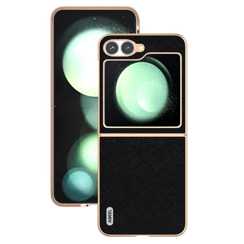 Coque Samsung Galaxy Z Flip 7 FE / Z Flip 6 Cuir Texturé