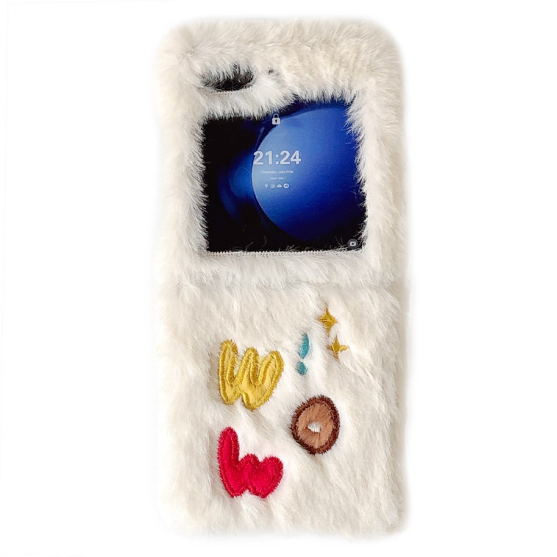 Coque Samsung Galaxy Z Flip 7 FE / Z Flip 6 Peluche WOW