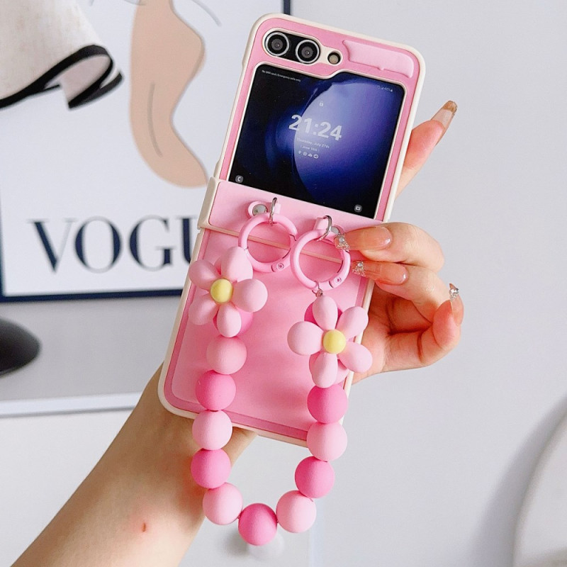 Coque Samsung Galaxy Z Flip 7 FE / Z Flip 6 Perles Fantaisie