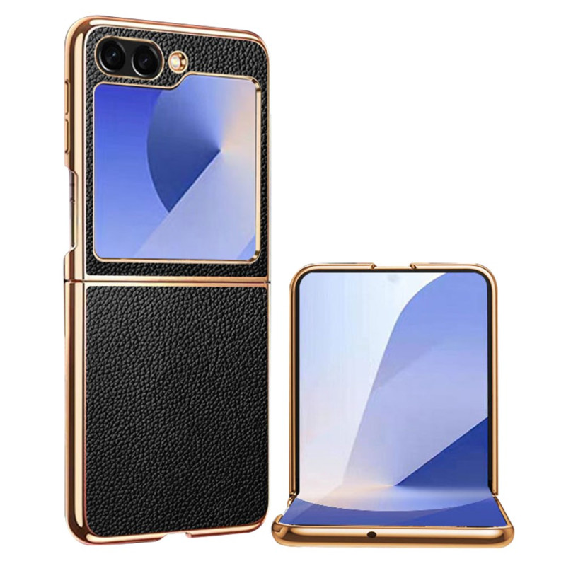 Coque Samsung Galaxy Z Flip 7 FE / Z Flip 6 Véritable Cuir