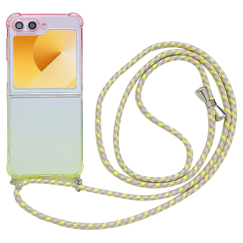 Coque à Cordon Samsung Galaxy Z Flip 7 FE / Z Flip 6 Dégradé