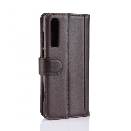 Housse Huawei P30 Cuir Fendu Housse Huawei P30 Cuir Fendu
