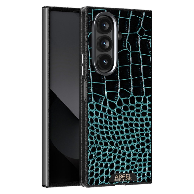 Coque Samsung Galaxy Z Fold 7 5G Compatible MagSafe Style Crocodile ABEEL