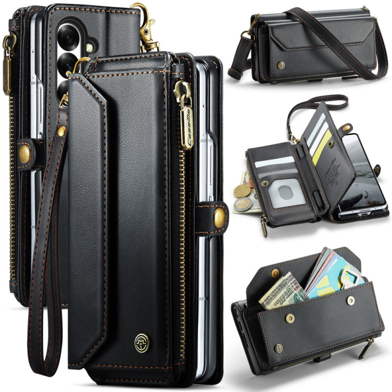 Housse Samsung Galaxy Z Fold 7 Portefeuille CASEME