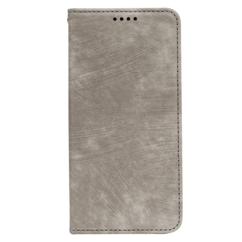 Flip Cover Oppo Reno 14 F 5G Effet Daim Vintage