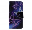 Housse Huawei P30 Papillons et Fleurs