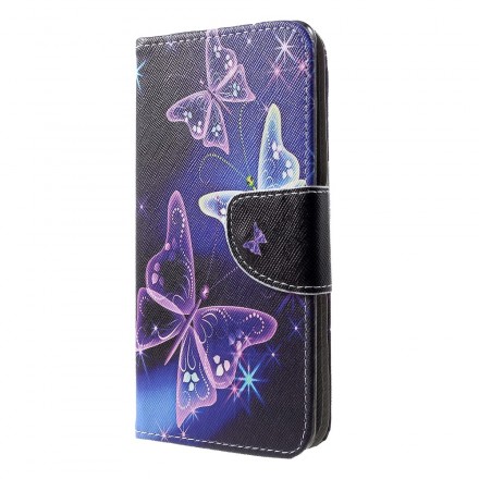 Housse Huawei P30 Papillons et Fleurs