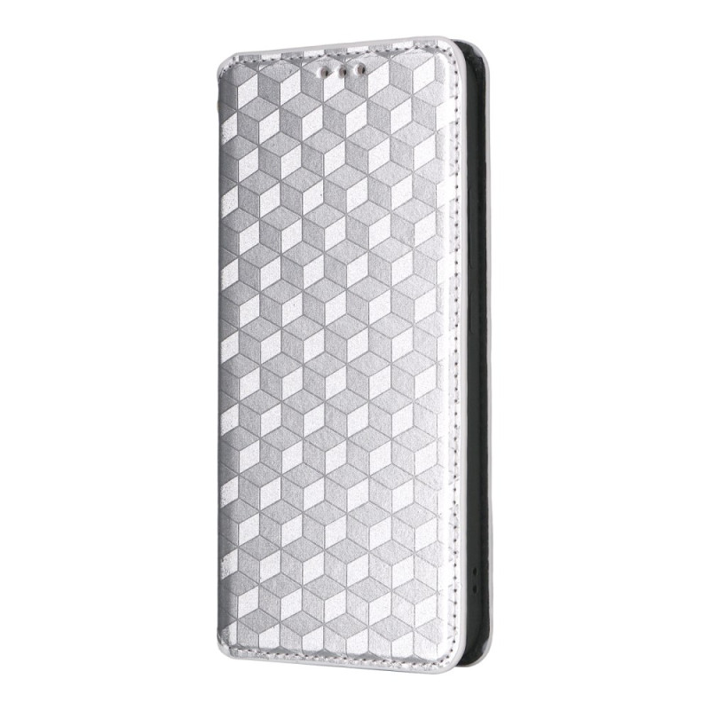 Flip Cover Oppo Reno 14 F 5G Motif Losanges