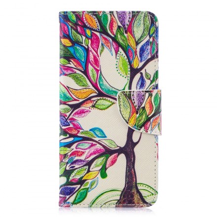 Housse Huawei P30 Arbre Coloré Housse Huawei P30 Arbre Coloré