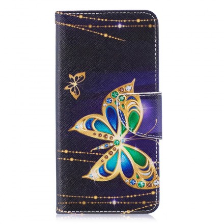 Housse Huawei P30 Papillon Magique