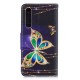 Housse Huawei P30 Papillon Magique