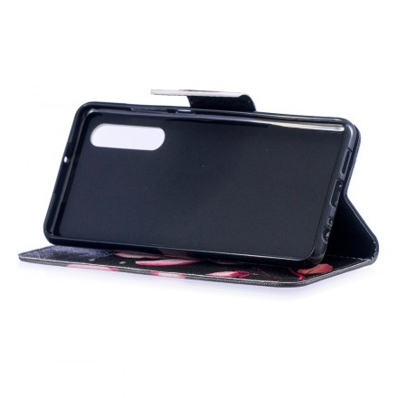 Housse Huawei P30 Fleur Rose Housse Huawei P30 Fleur Rose