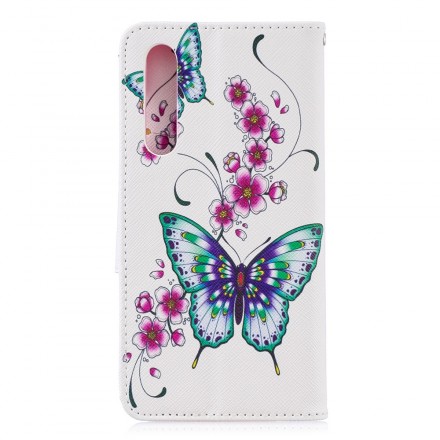 Housse Huawei P30 Merveilleux Papillons Housse Huawei P30 Merveilleux Papillons