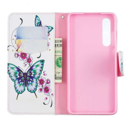 Housse Huawei P30 Merveilleux Papillons Housse Huawei P30 Merveilleux Papillons