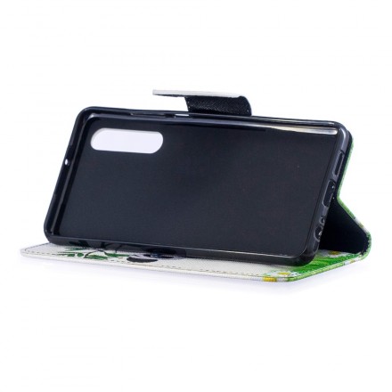 Housse Huawei P30 Panda Sur Le Bambou Housse Huawei P30 Panda Sur Le Bambou