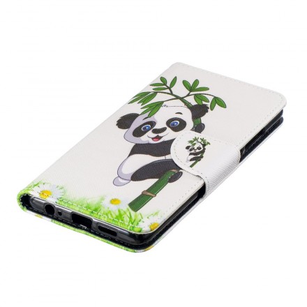 Housse Huawei P30 Panda Sur Le Bambou Housse Huawei P30 Panda Sur Le Bambou