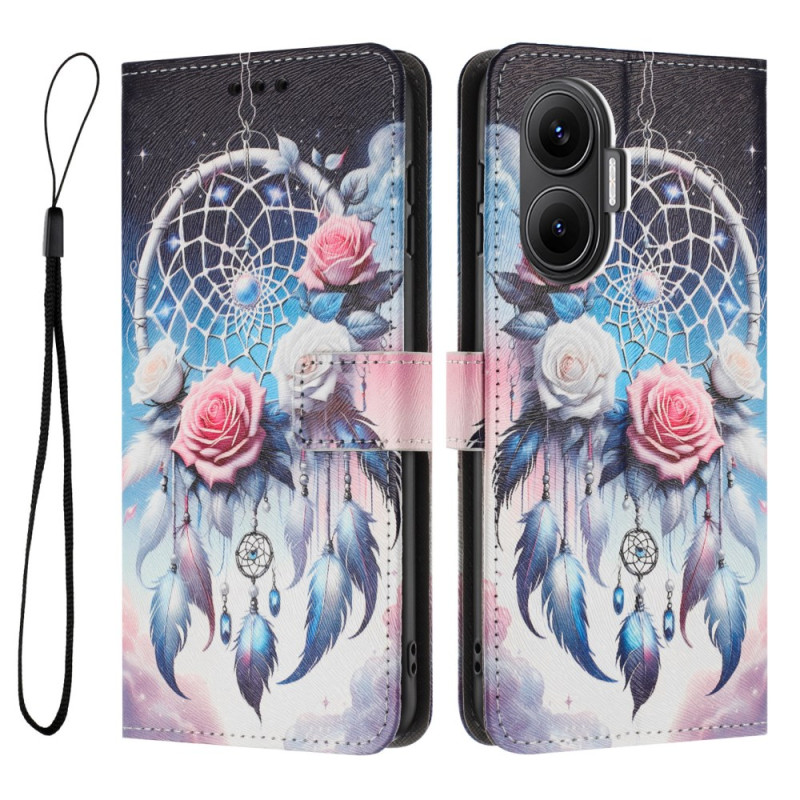 Housse Poco F7 Attrape-Rêves Floral