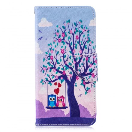 Housse Huawei P30 Hiboux Sur La Balancoire Housse Huawei P30 Hiboux Sur La Balancoire
