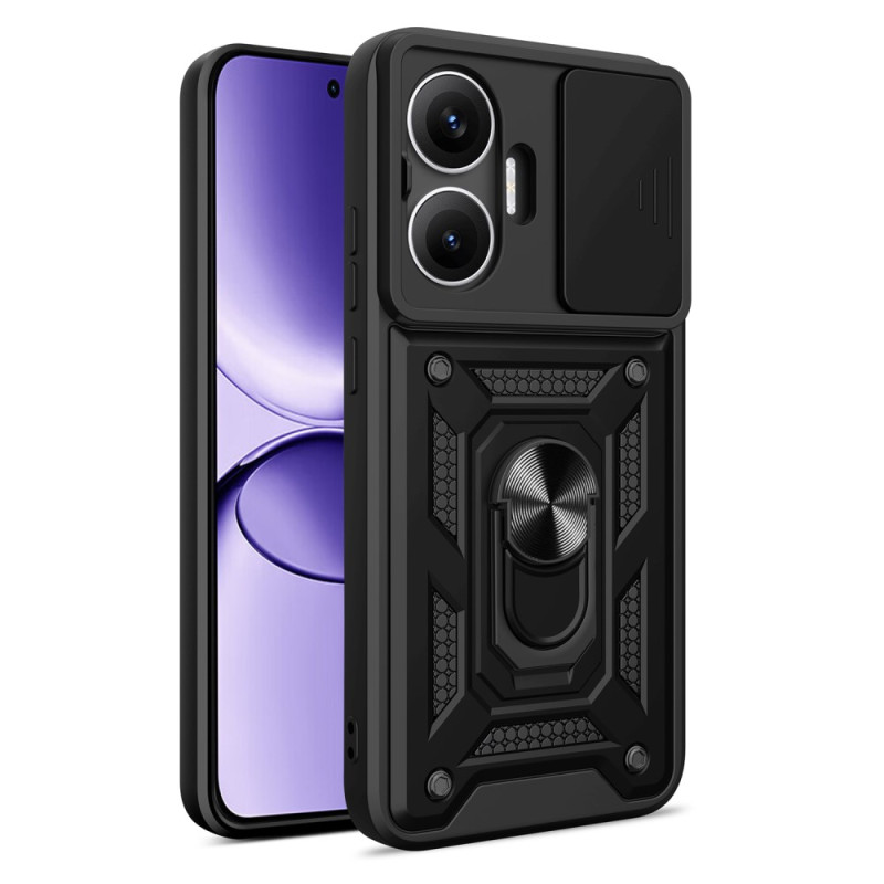 Coque Poco F7 Protection Caméra et Anneau-Support
