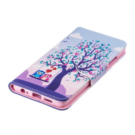 Housse Huawei P30 Hiboux Sur La Balancoire Housse Huawei P30 Hiboux Sur La Balancoire