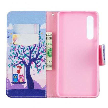 Housse Huawei P30 Hiboux Sur La Balancoire Housse Huawei P30 Hiboux Sur La Balancoire