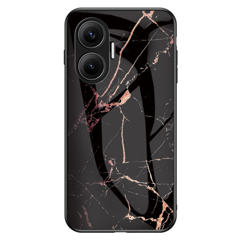Coque Poco F7 Verre Trempé Marbre