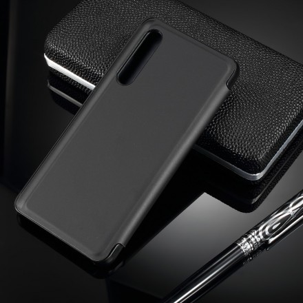 View Cover Huawei P30 Miroir et Effet Cuir View Cover Huawei P30 Miroir et Effet Cuir