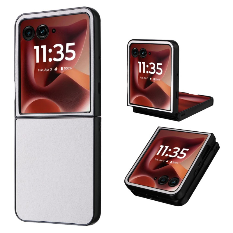 Coque Razr 60 Ultra 5G Classique Cuir