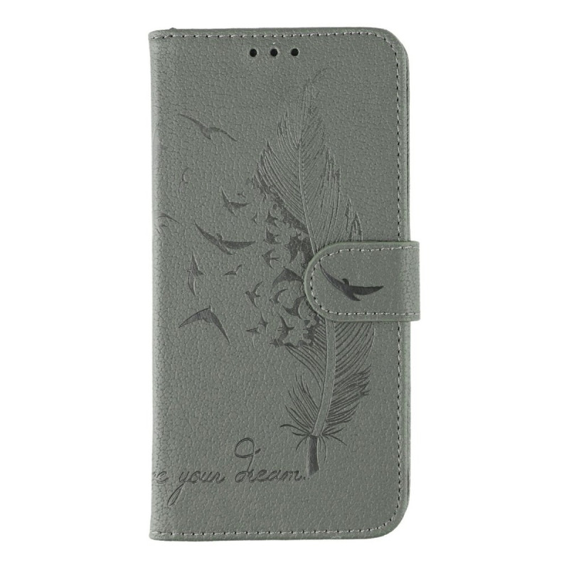 Housse Oppo A5 Pro 5G Empreinte Plume
