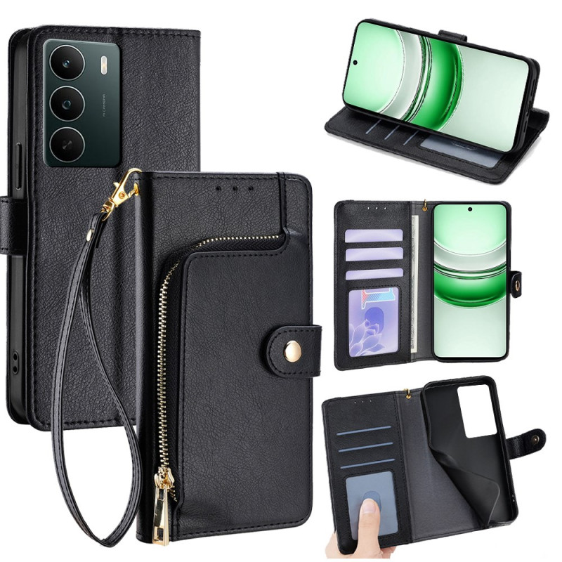 Housse Realme C71 Portefeuille Zippé