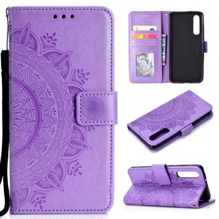 Housse Huawei P30 Mandala Soleil Housse Huawei P30 Mandala Soleil