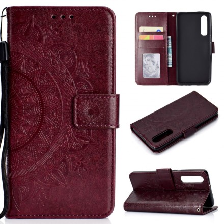 Housse Huawei P30 Mandala Soleil Housse Huawei P30 Mandala Soleil