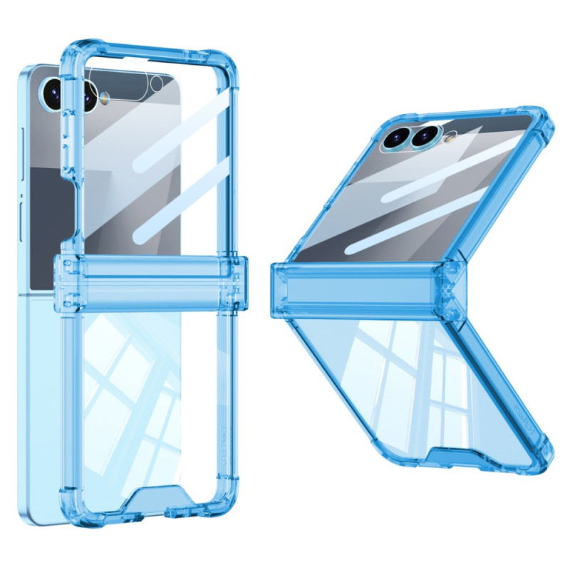 Coque Samsung Galaxy Z Flip 7 Translucide Colorée avec Protection Airbag
