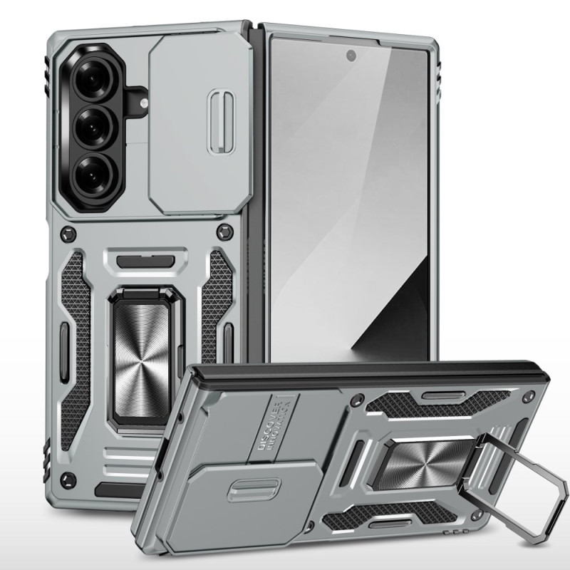 Coque Samsung Galaxy Z Fold 7 Ultra Résistante Support et Protection d'Objectif