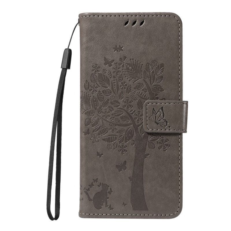 Housse Xiaomi Redmi 15C 4G Chat et Arbre