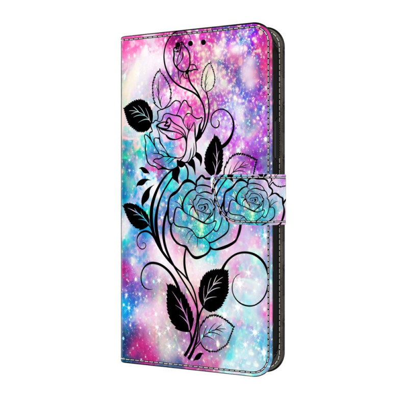 Housse Google Pixel 10 Pro XL Motif Rose et Bleu
