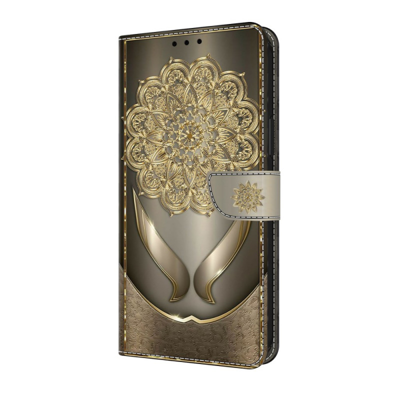 Housse Google Pixel 10 Pro XL Motif Floral Doré