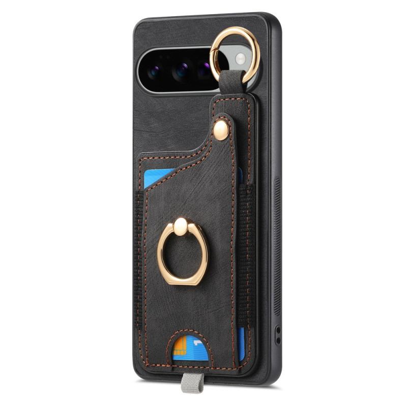 Coque Google Pixel 10 Pro XL Porte-cartes et Support-Anneau