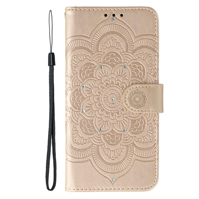 Housse Google Pixel Pro XL / 9 Pro XL Mandala Strass