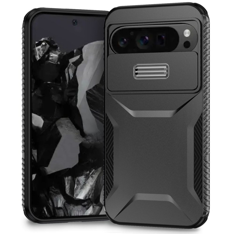 Coque Google Pixel 10 Pro XL / 9 Pro XL Robuste avec Protection Caméra Coulissante