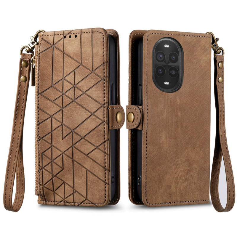 Housse Huawei nova 13 Pro Portefeuille Zippé